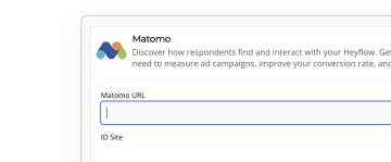 Heyflow-Screenshot – Matomo-Integration