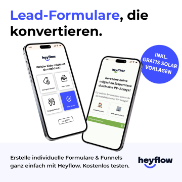 Screenshot einer GDN Anzeige von Heyflow, die ihr Produkt zeigt
