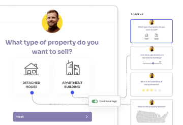 Real estate flow, detailed view