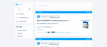A screenshot of Systeme.io builder