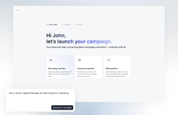 How to start an AI Meta Ads campaign with Heyflow