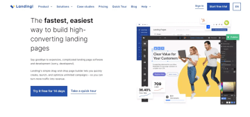 Landingi funnel builder