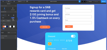 Swipe Page funnel builder