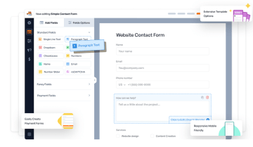 WPForms form builder