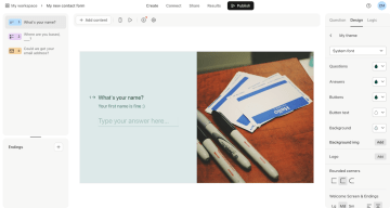 Typeform builder