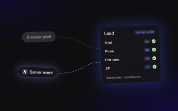 Meta Conversions API sending lead form conversions from the server