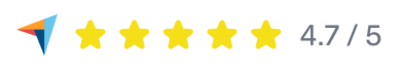 Capterra ratings 4.7/5