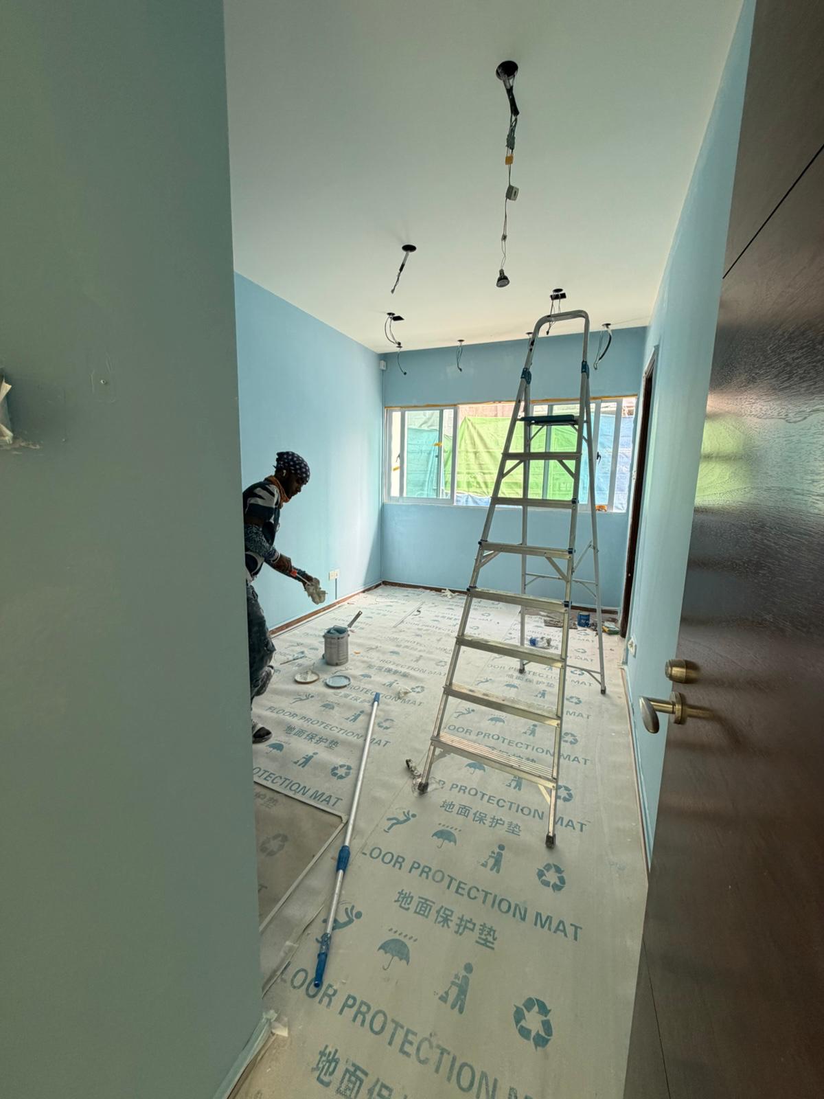 Alkaline-Resistant Sealer & 2 Finish Coats