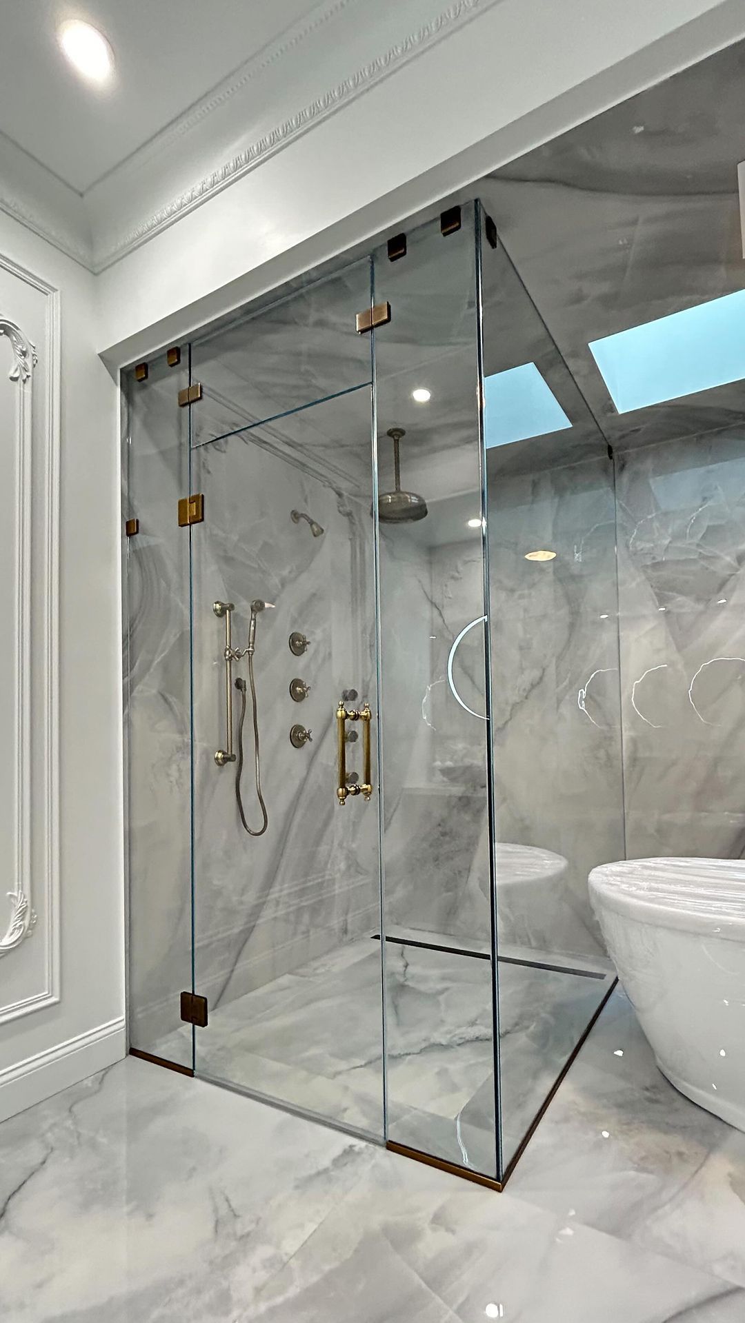 Sanitary Fixture & Glass Screen Installation