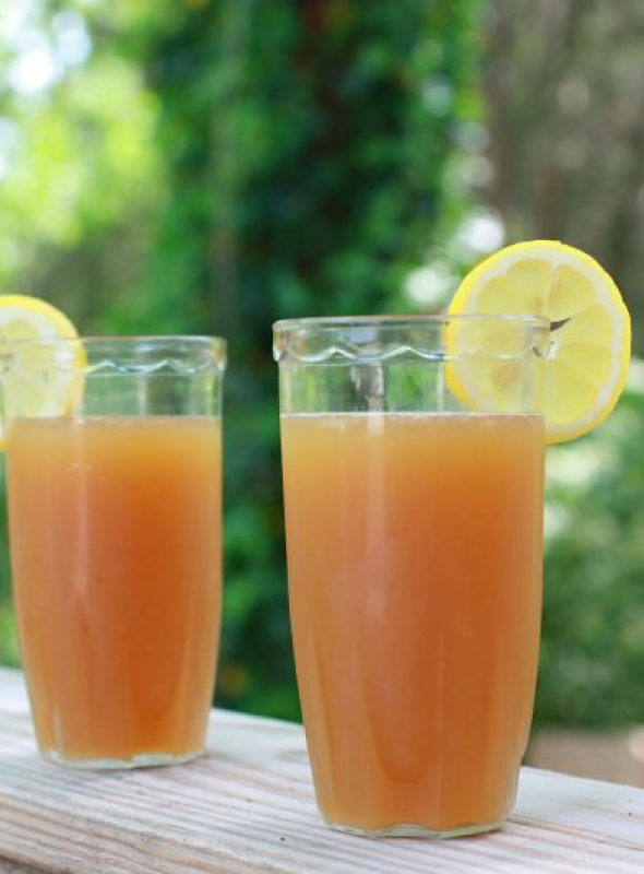 Lime, mint, ginger, and orange is a marriage made in heaven that you can enjoy anytime
