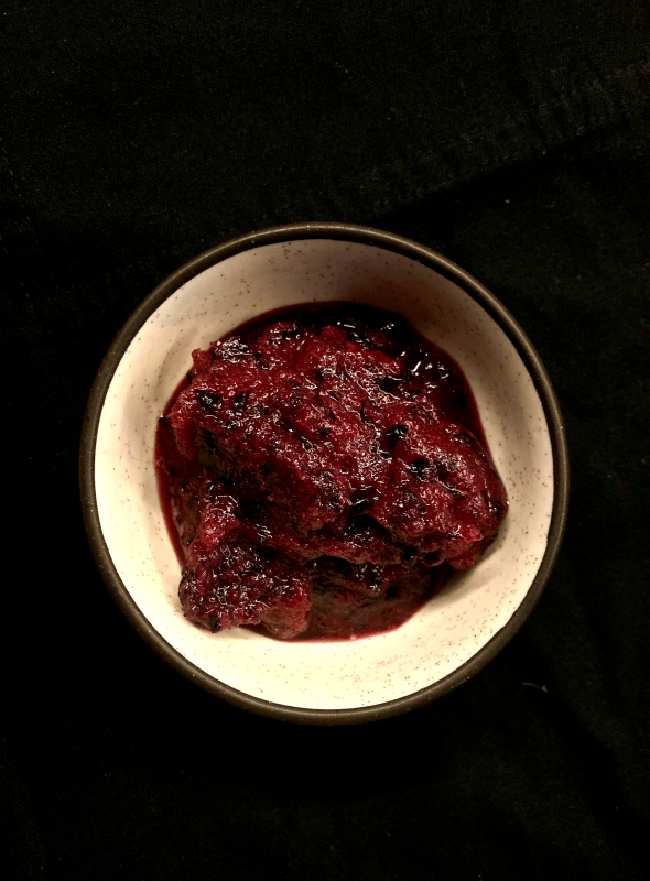 This 5 Minute Grape Sorbet comes together in just minutes and tastes like any other decadent sorbet. And the best part? You only need three ingredients!