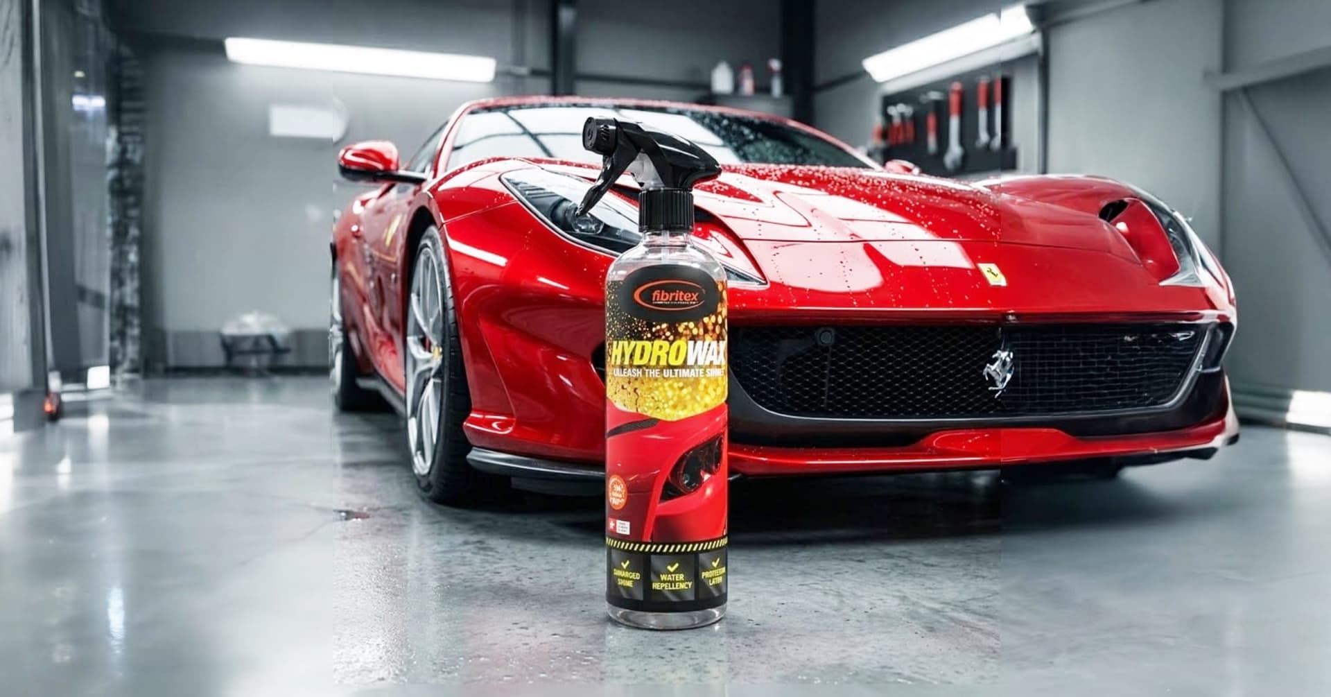 Ihr Auto hat früher geglänzt. Mit fibritex strahlt es..