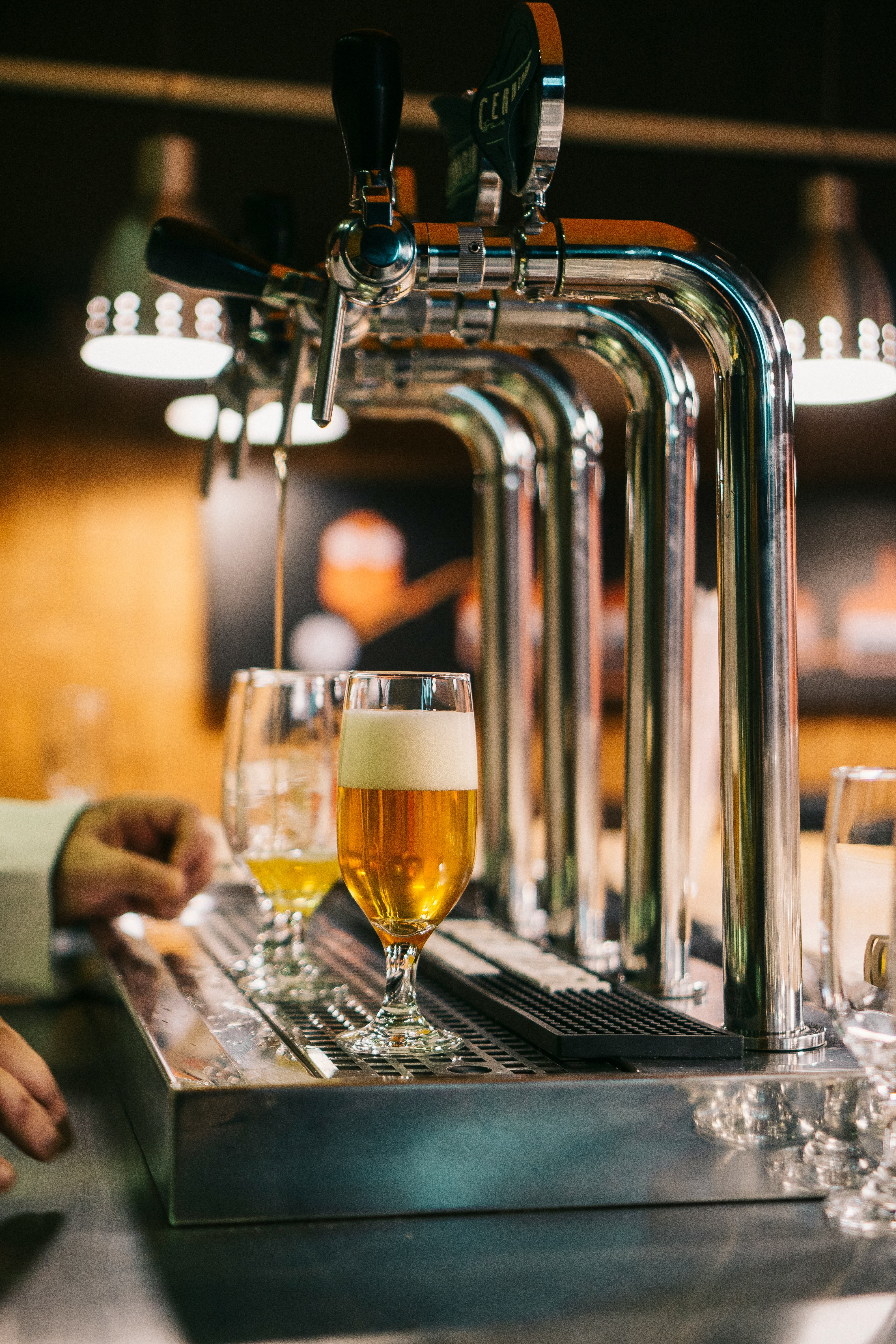Entreposage professionnel de barils inox NDL en brasserie