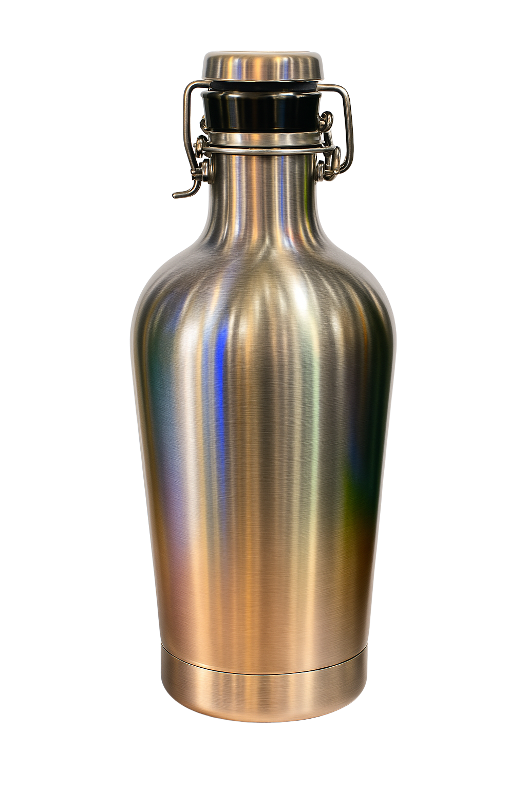 Growlers professionnels en acier inoxydable (2L)