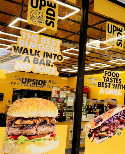 Upside Craft Burger & Kosher Bar