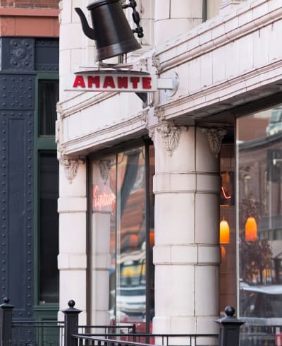 Amante Coffee at the Oxford