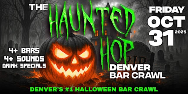 The Haunted Hop | Halloween Bar Crawl