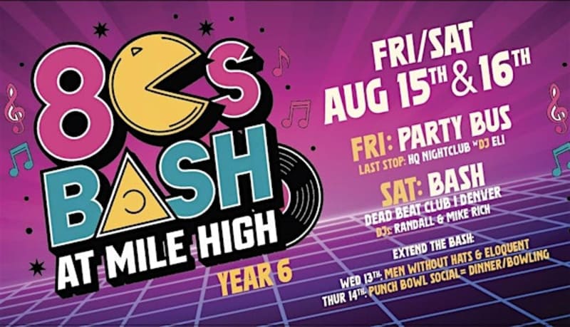 80s' Bash at Mile High