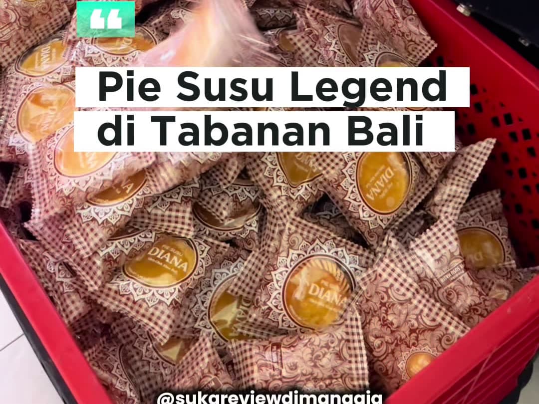 Pie Susu Hasih Tabanan: Oleh-Oleh Khas Bali yang Renyah & Legit