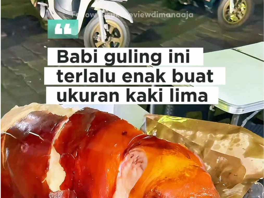 bikin gagal diet namanya Babi Guling Malam