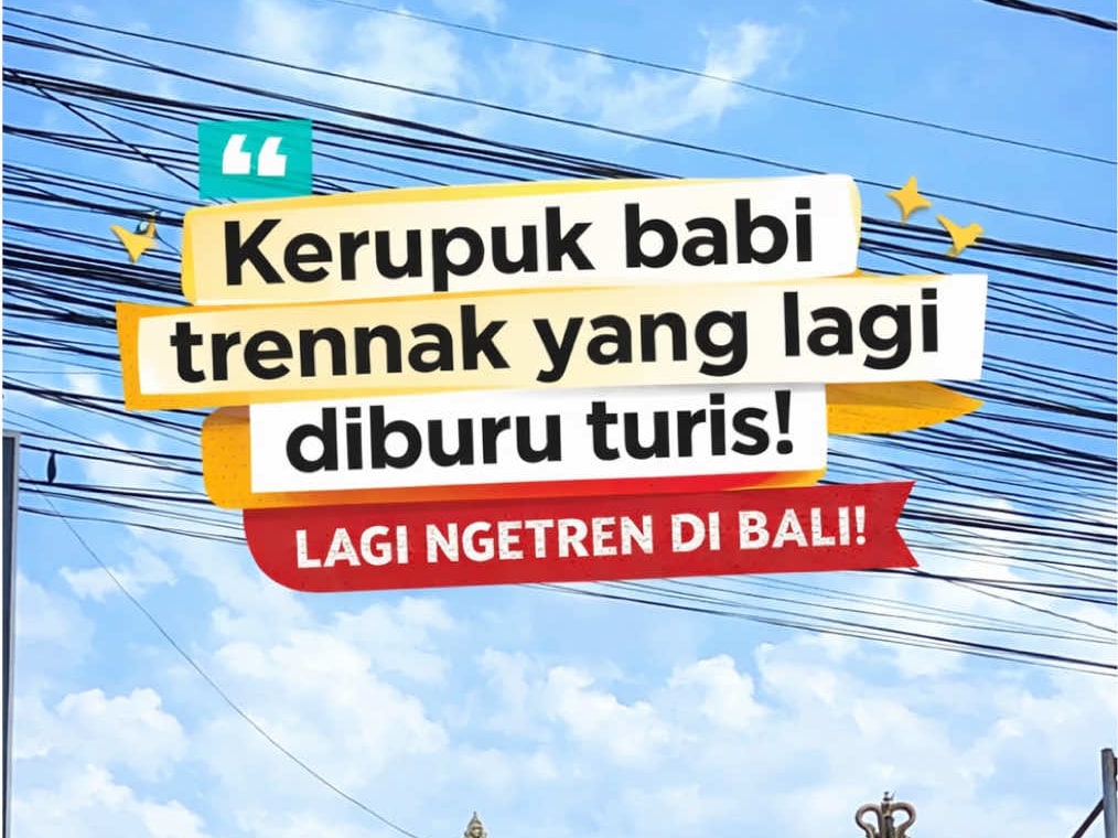 Kerupuk babi byang de abi