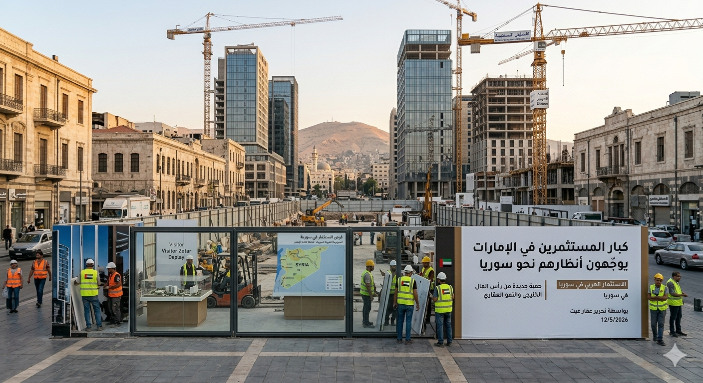 Arab Investment in Syria: A New Era of Gulf Capital and Real Estate Growth