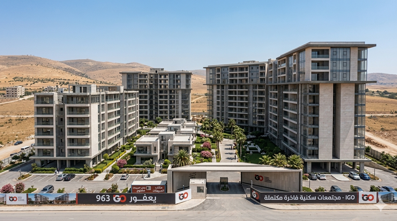 IGO Launches New Construction Projects in Yafour as Investment Activity Returns to Syria