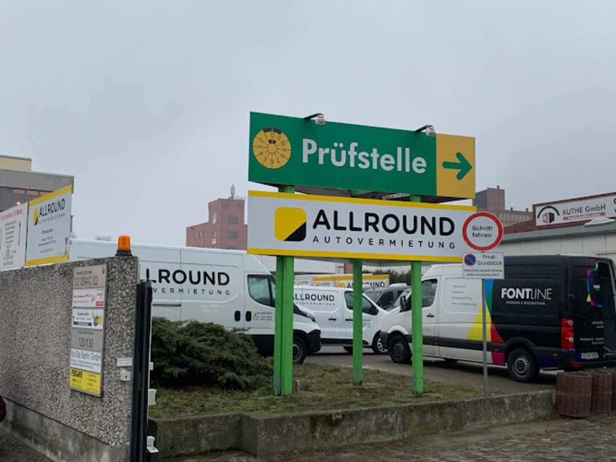 Allround Autovermietung Gmbh – Station Spandau - Halteverbot Berlin