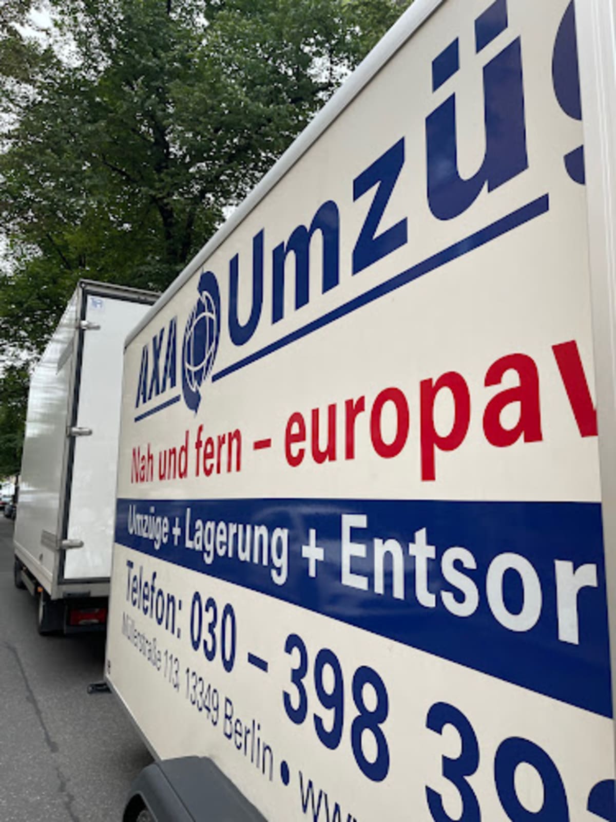 Axa Umzüge - Halteverbot Berlin