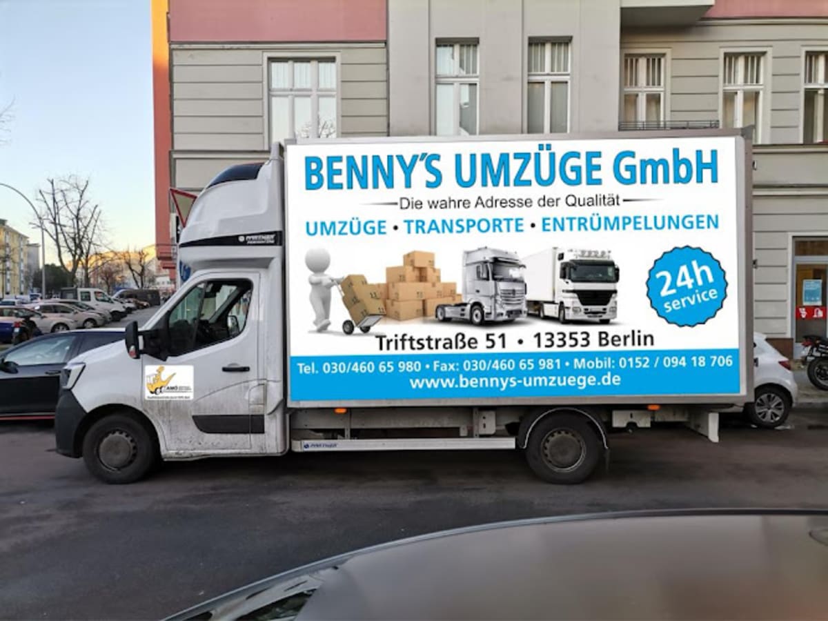 Bennys Umzüge Gmbh - Halteverbot Berlin