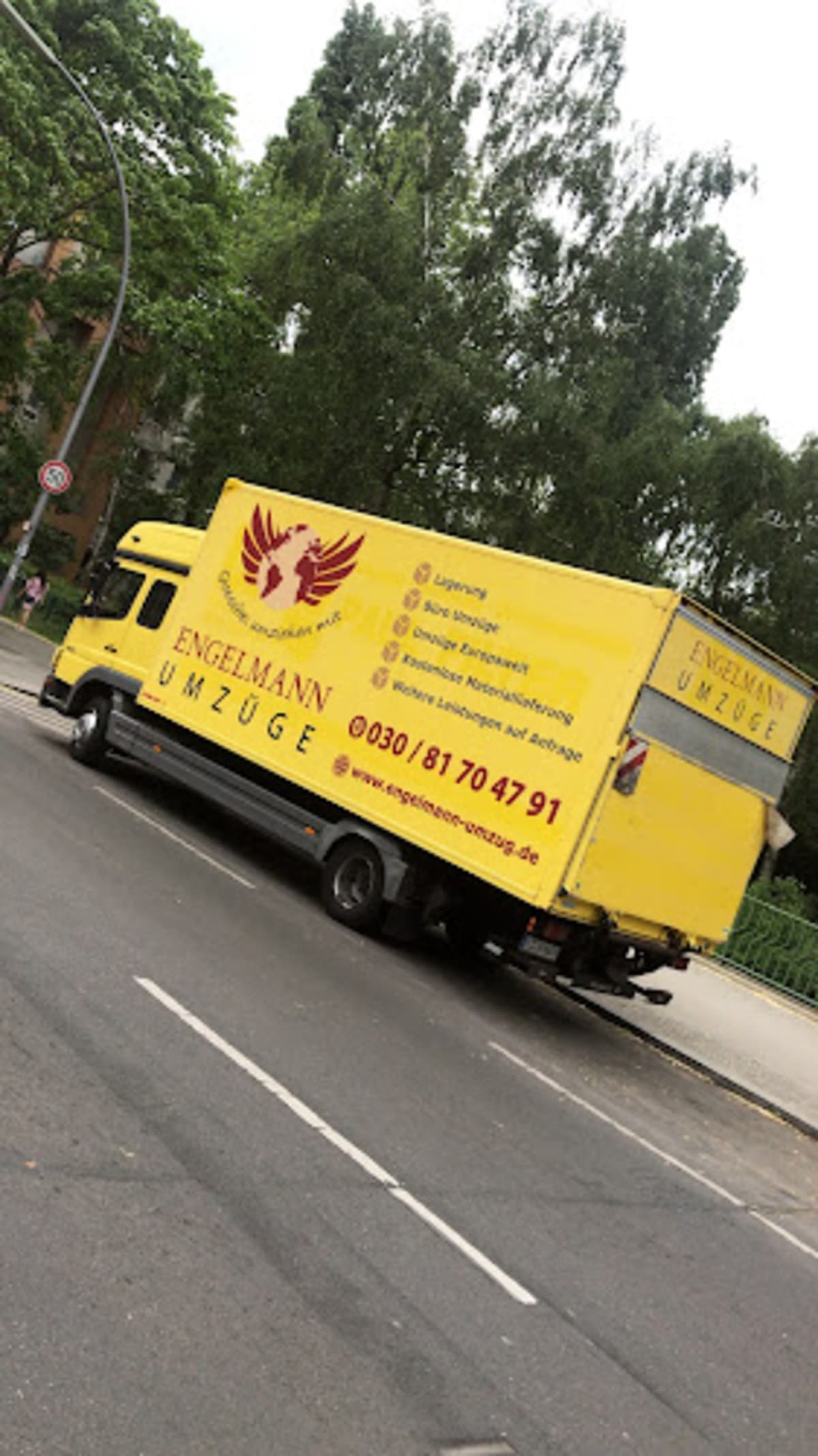 Engelmann Umzüge Gmbh Umzugsunternehmen Berlin - Halteverbot Berlin