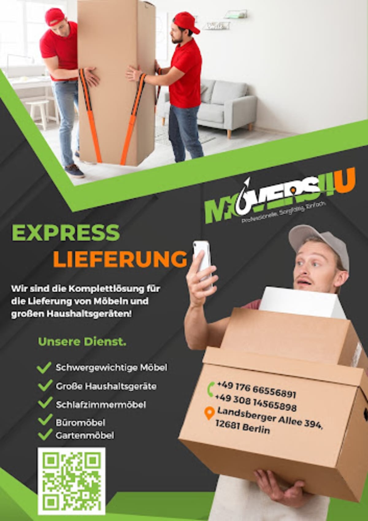 Movers4U - Halteverbot Berlin