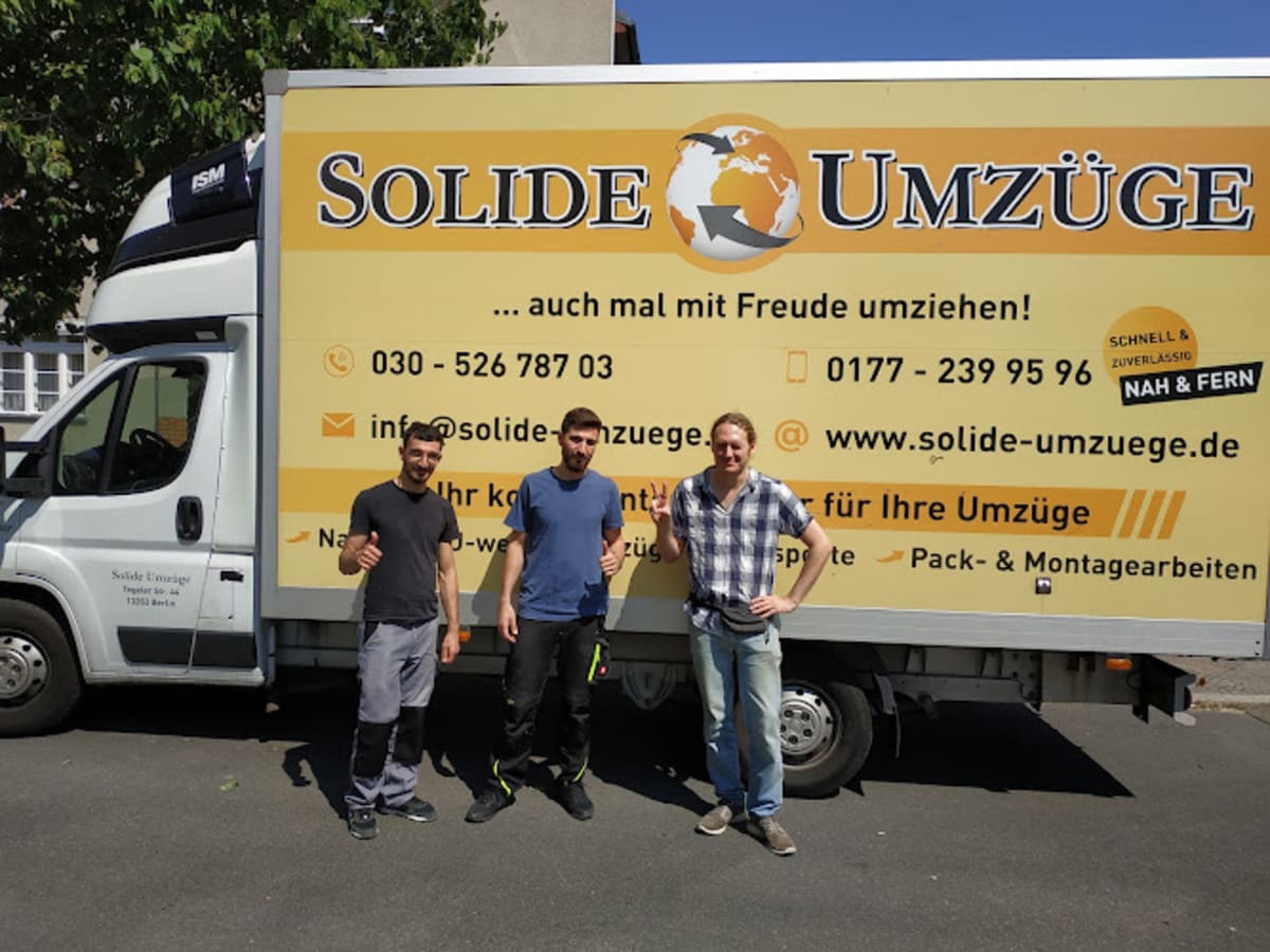 Solide Umzüge - Halteverbot Berlin