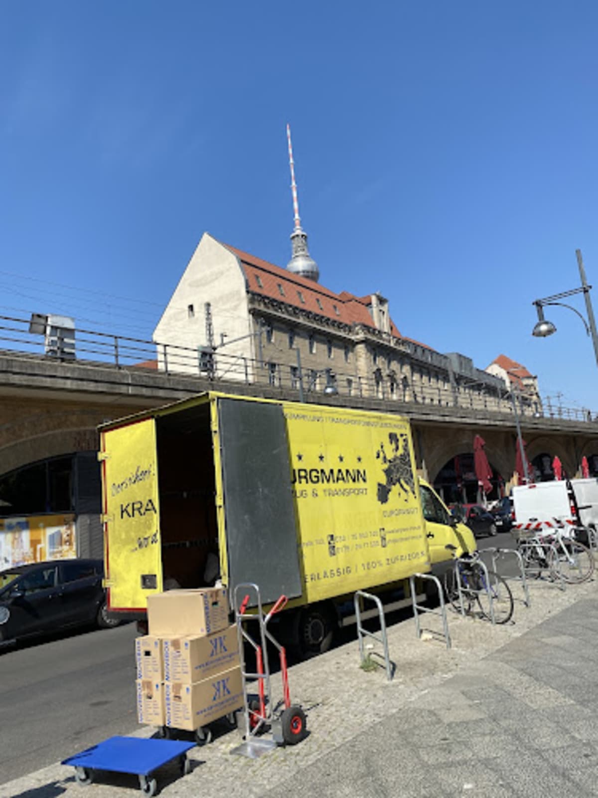 Umzugsfirma Burgmann Trans Berlin - Halteverbot Berlin