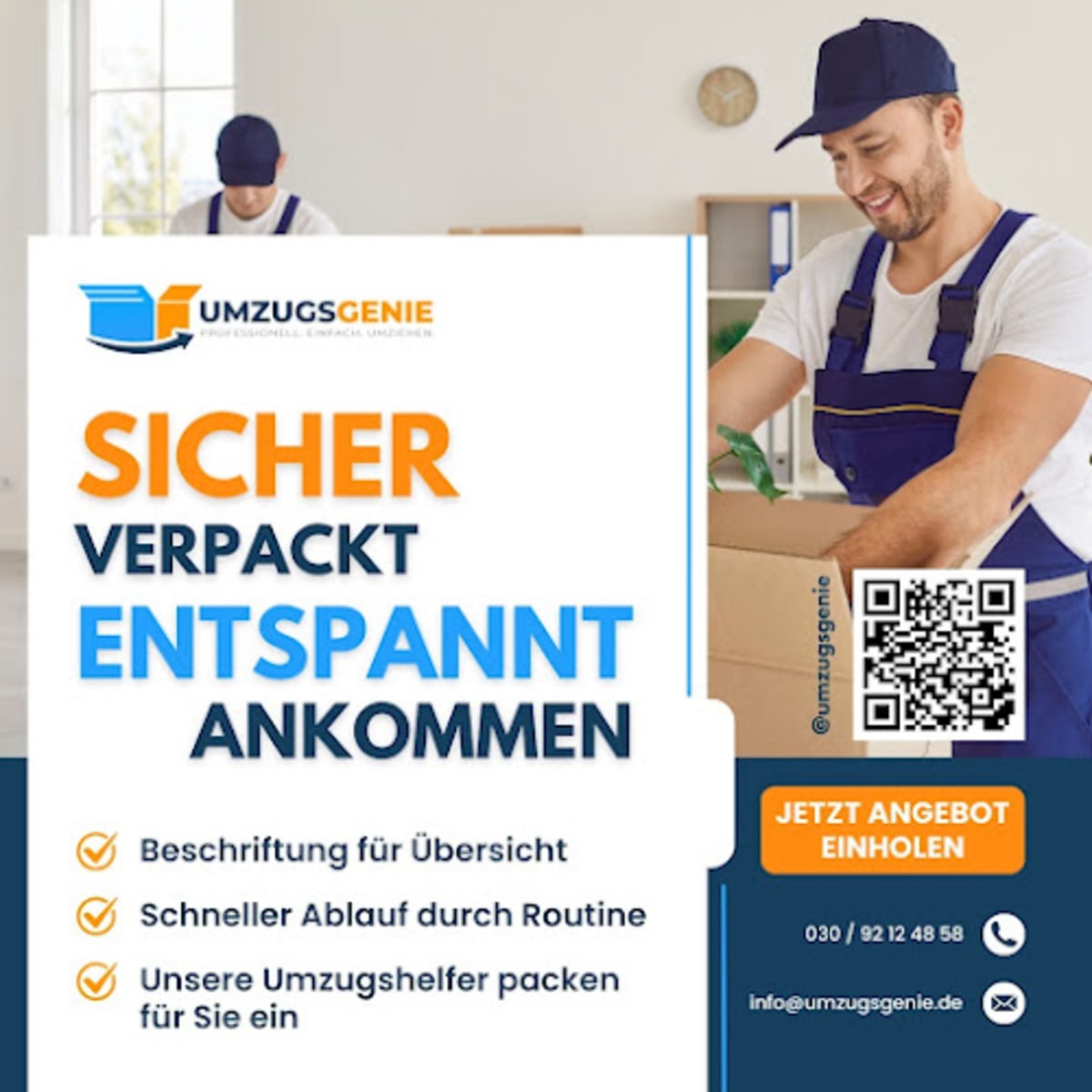 Umzugsgenie | Umzugsfirma Berlin | Ihr Umzugsunternehmen Aus Berlin Reinickendorf - Halteverbot Berlin