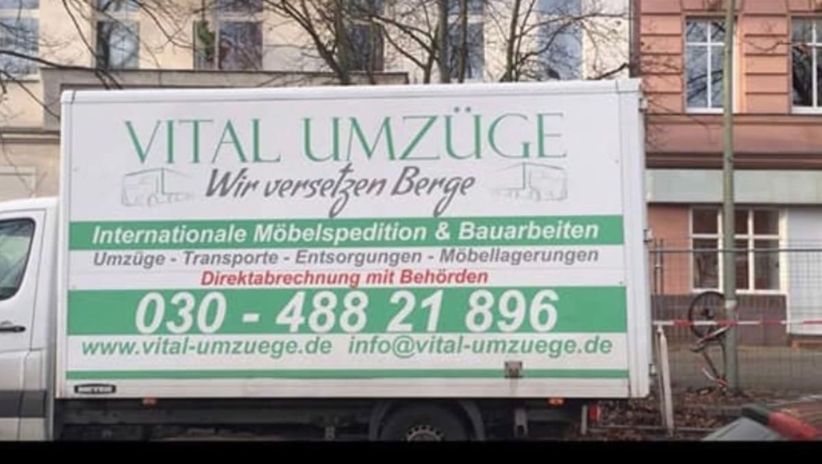 Vital Umzüge - No-Stopping Zone Berlin