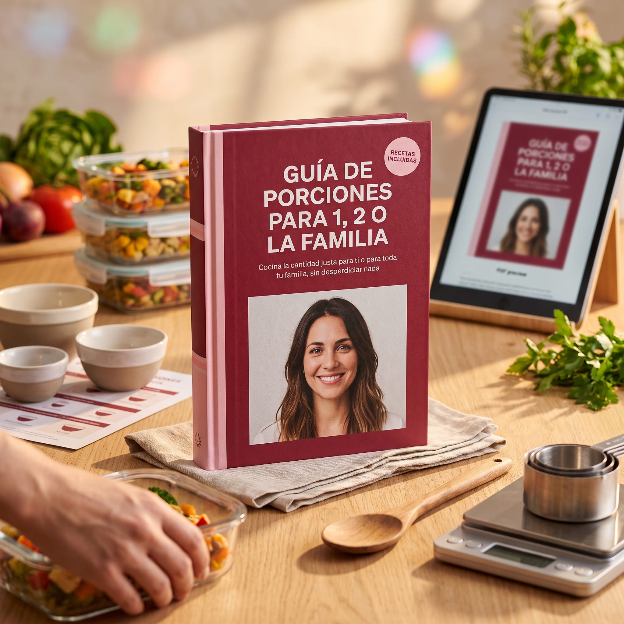 Guía de Porciones para 1, 2 o la Familia