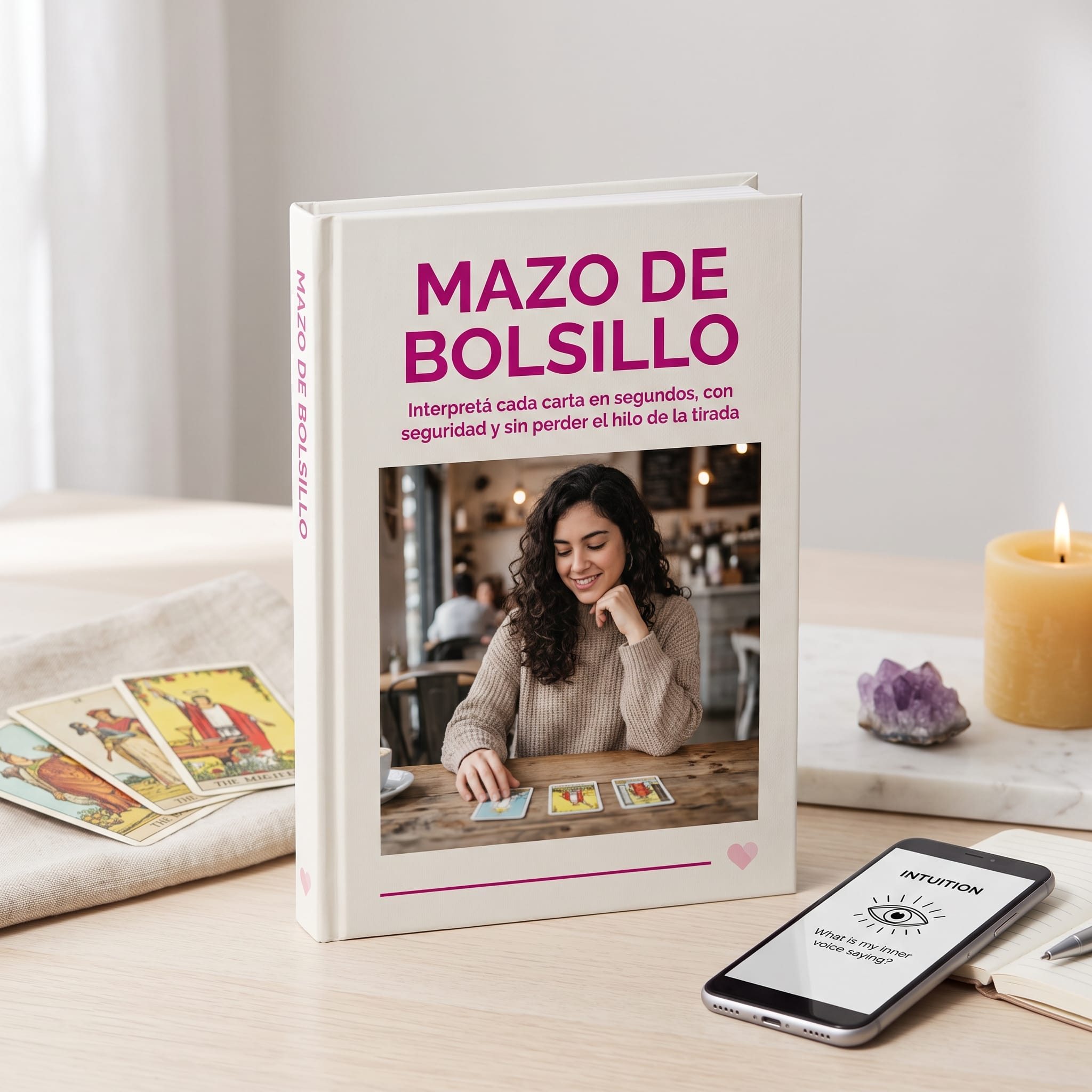 Mazo de Bolsillo: las 78 cartas en una pantalla cada una