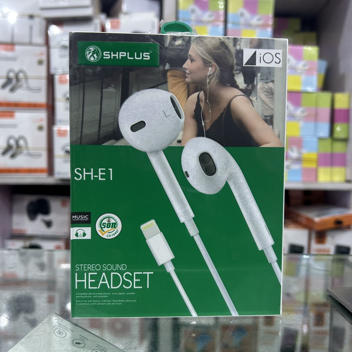 IPhone stereo sound earpiece SHPLUS