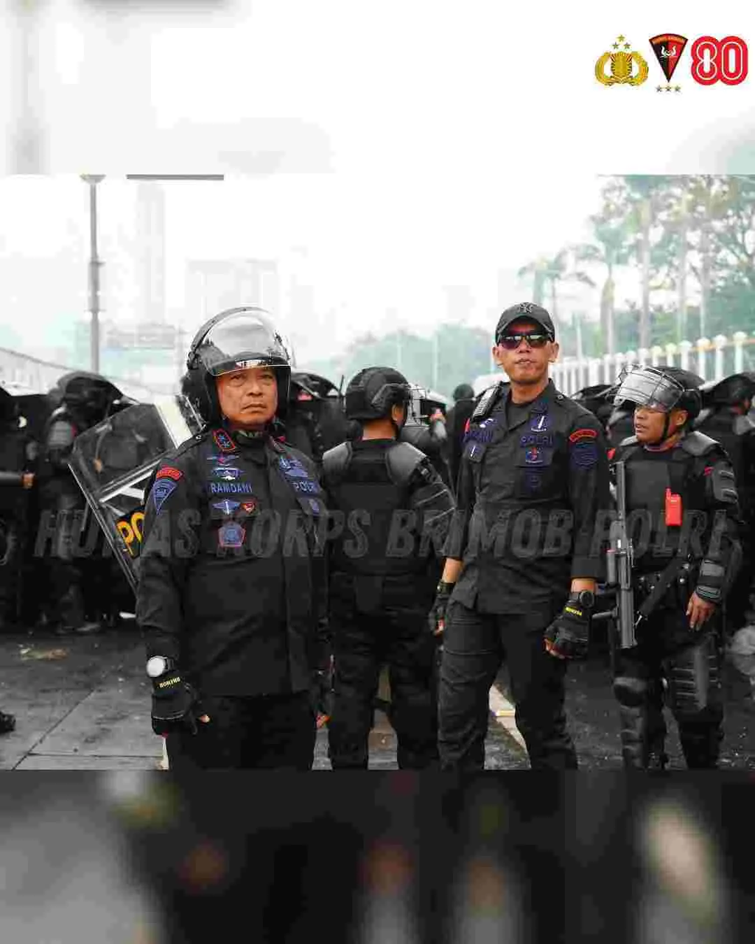 Pastikan Sesuai Aturan, Wadankorbrimob Kendalikan Langsung Pembubaran Demo di DPR MPR