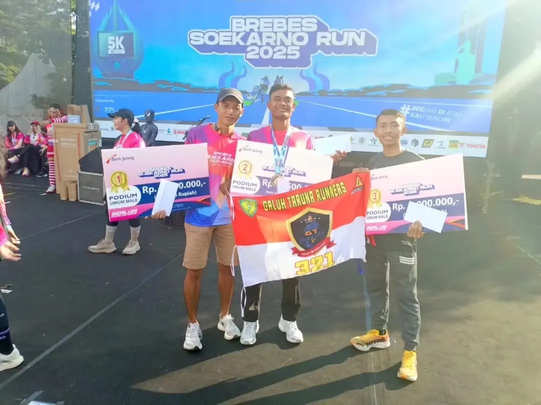 Yonif 321 Kostrad Ukir Prestasi di Lomba Lari Yogyakarta dan Brebes
