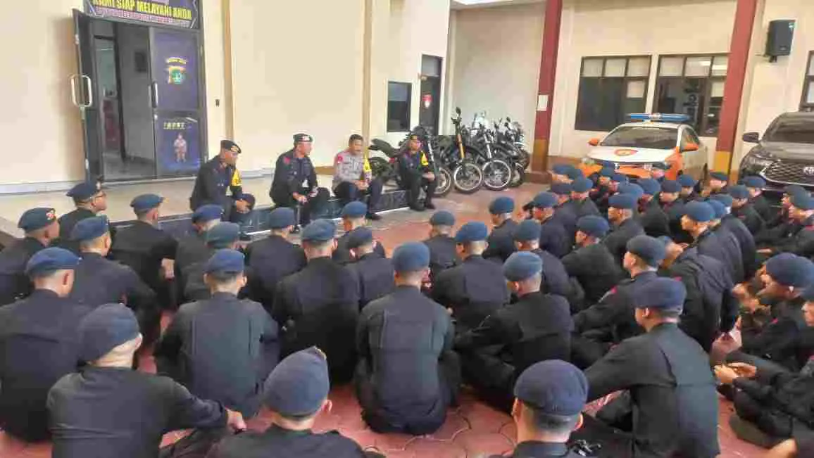 Dansat Brimob Kaltim Supervisi Personel BKO di Jakarta Pusat: Jaga Semangat Pengamanan Ibu Kota