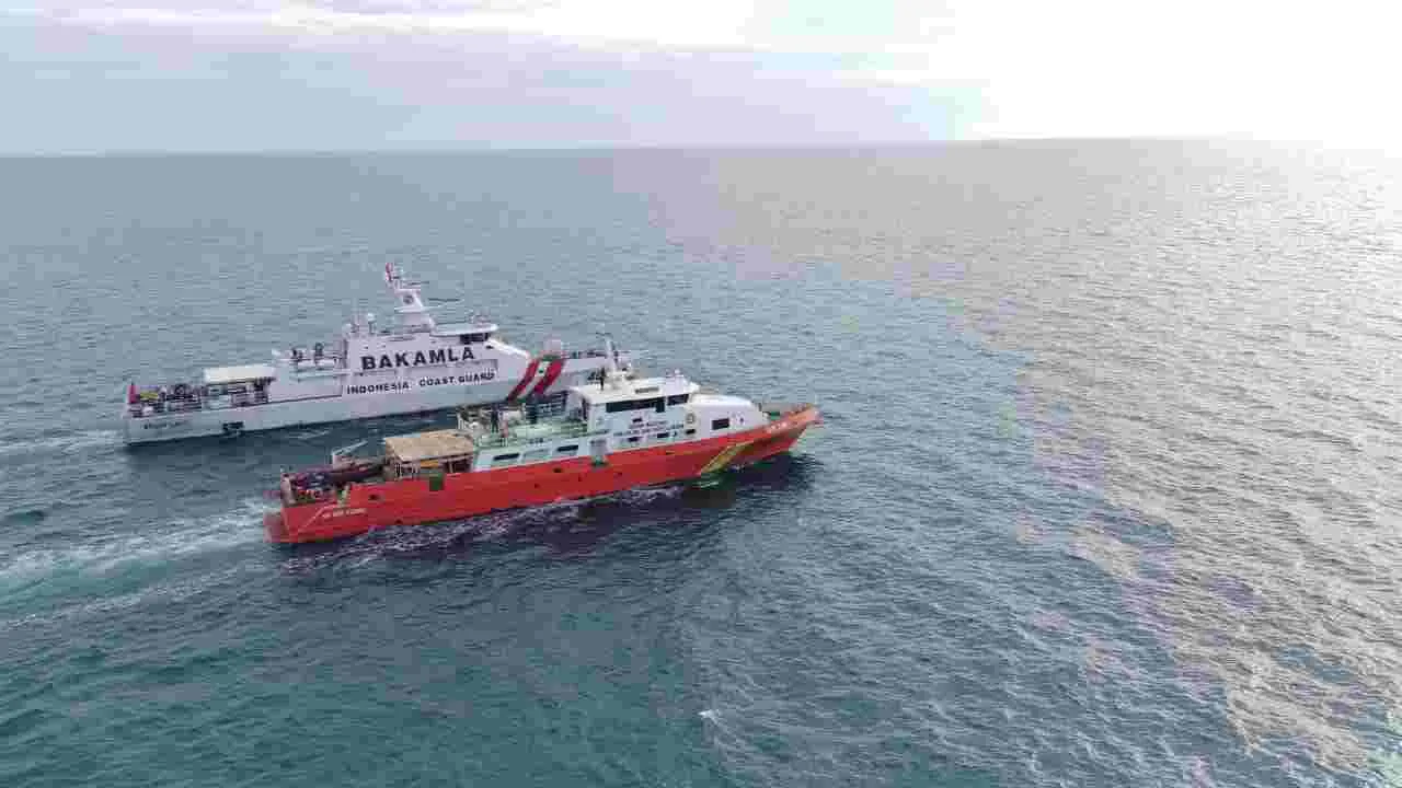 Bakamla RI Terjunkan Unsur Laut Cari Korban KM Osela di Perairan Bangka Belitung