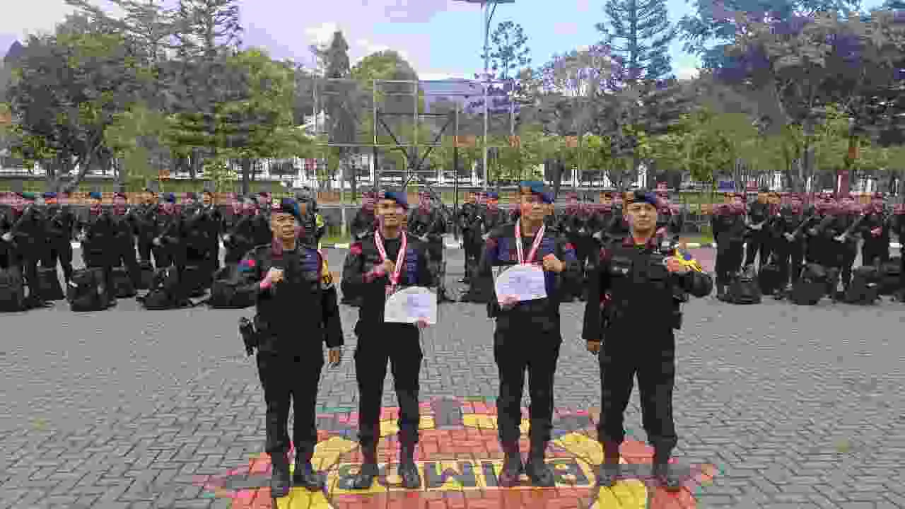 Personel Brimob Polda Jabar Raih Prestasi Membanggakan di Kejuaraan Taekwondo Piala Gubernur DKI Jakarta