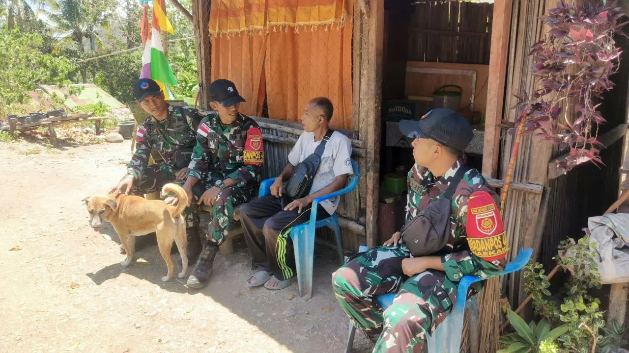 Bangun Kehangatan dan Kebersamaan, Pos Naekake adakan Komsos dengan Tokoh Agama dan Masyarakat Perbatasan Bangun Kehangatan dan Kebersamaan, Pos Naekake adakan Komsos dengan Tokoh Agama dan Masyarakat Perbatasan