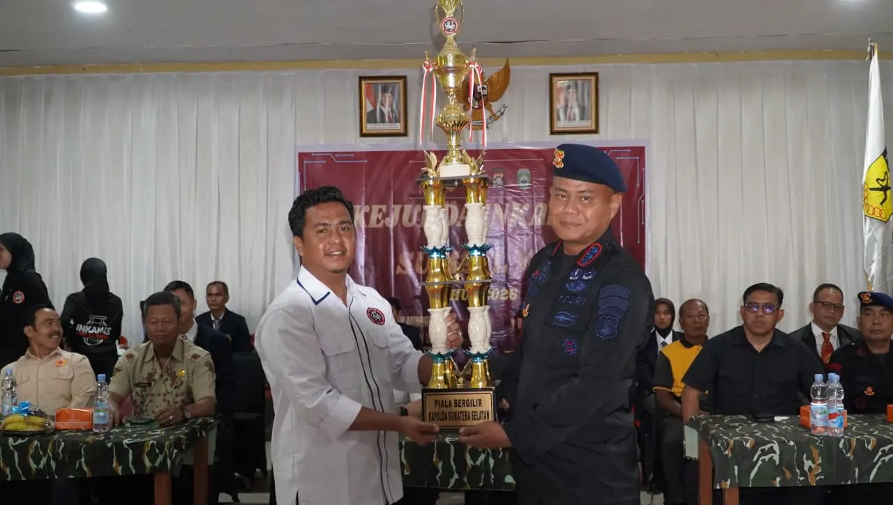 Pembukaan Kejuaraan Daerah Inkanas Sumatera Selatan Resmi Digelar di Mako Brimob Batalyon A Pelopor Pembukaan Kejuaraan Daerah Inkanas Sumatera Selatan Resmi Digelar di Mako Brimob Batalyon A Pelopor