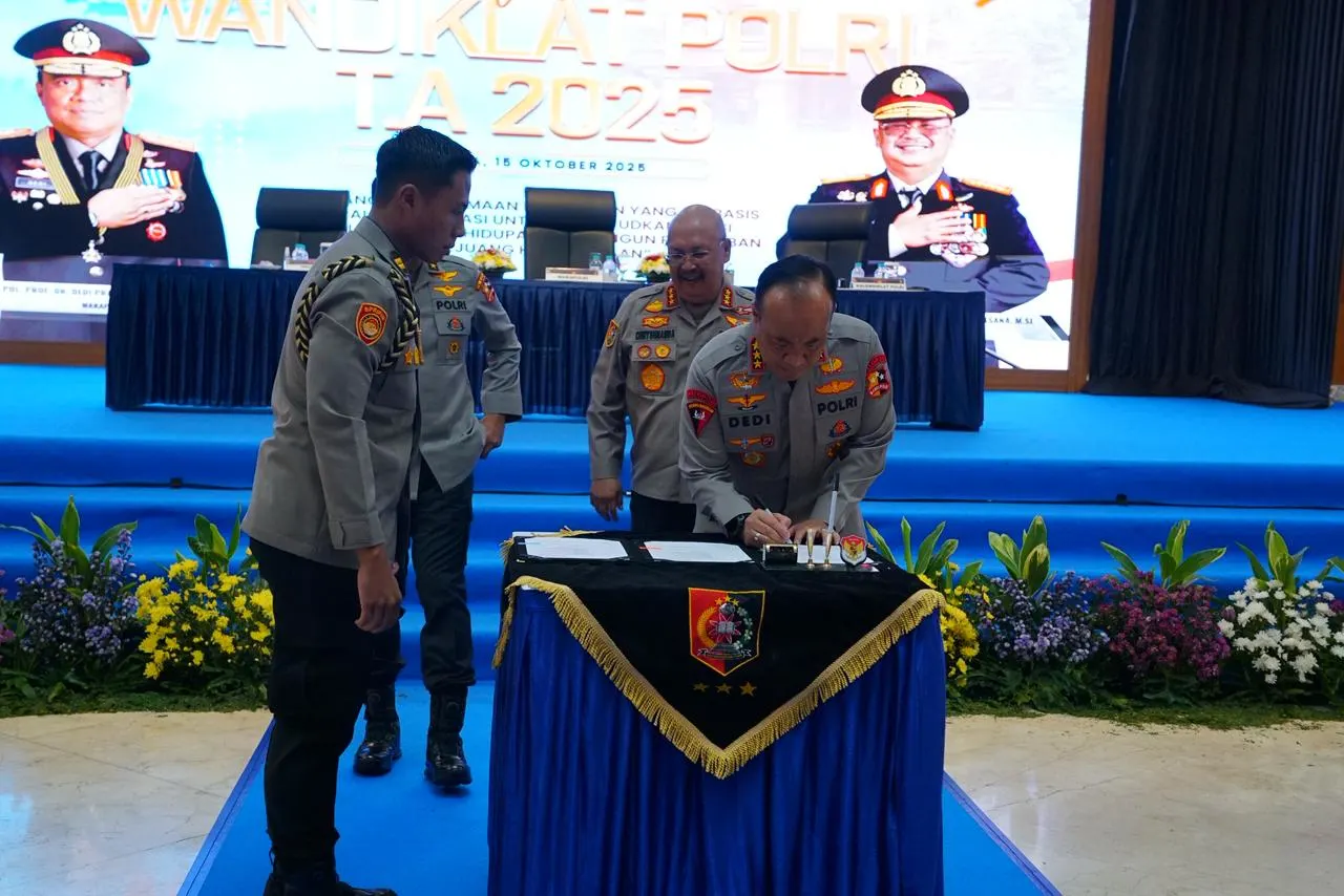 Dankorbrimob Polri Hadiri Sidang Pleno Wandiklat Polri T.A. 2025 di Lemdiklat Polri