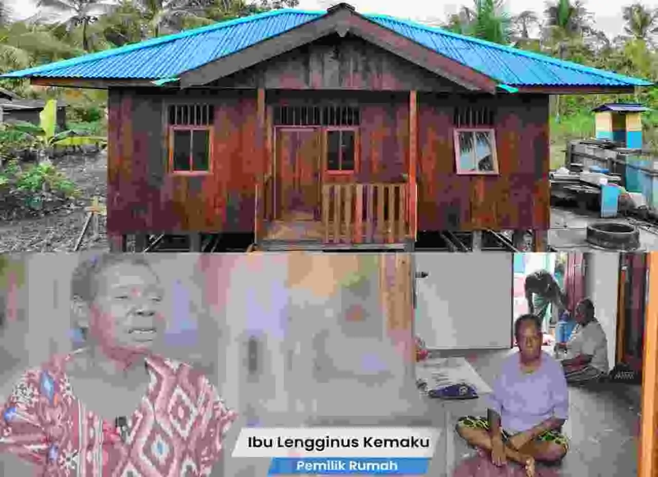 Dari Tangis Menjadi Tawa, Bantuan Rumah Satgas TMMD Mengubah Kehidupan