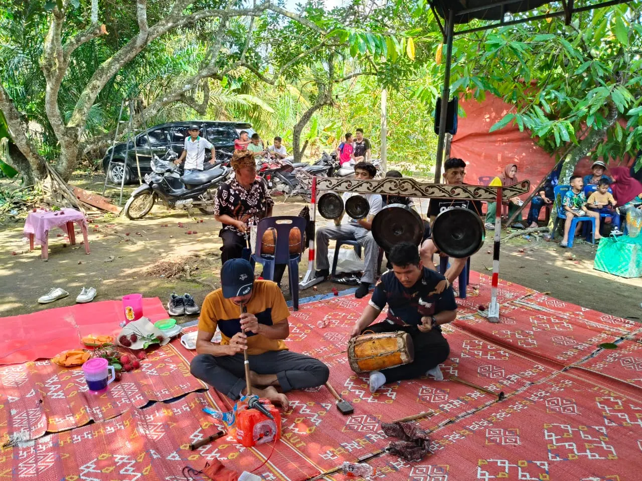 Keluarga Besar Almarhum Syah Budin Siregar Gelar Adat Tradisi Leluhur Manggual di Asahan Sumatera Utara