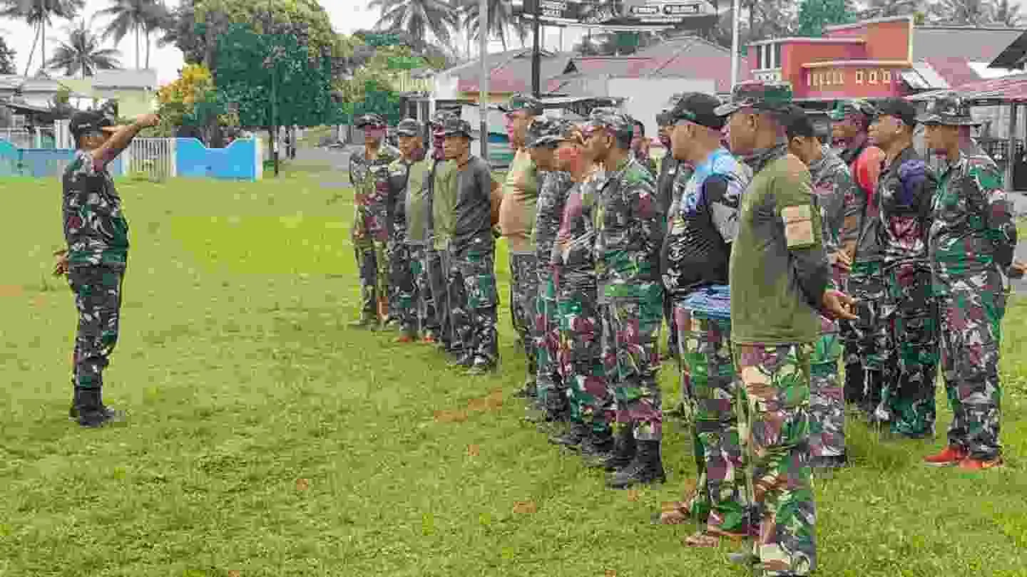 Kodim 1501/Ternate Lakukan Persiapan Penutupan TMMD Ke-124 Kodim 1501/Ternate Lakukan Persiapan Penutupan TMMD Ke-124